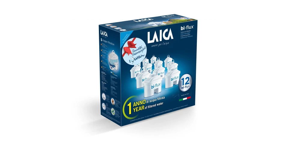LAICA 12 db-os bi-flux szűrőbetét - Laica vízszűrő termékek
